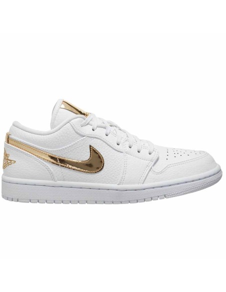 Comprar Zapatillas Air Jordan 1 Low SE White Metallic Gold | 24Segons