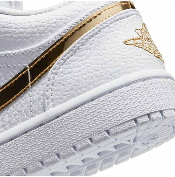 Buy Air Jordan 1 Low SE White Metallic Gold Sneakers | 24Segons