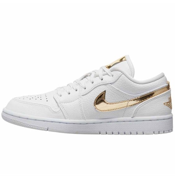 Comprar Sabatilles Air Jordan 1 Low SE White Metallic Gold | 24Segons