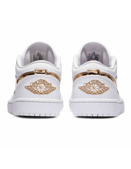 Comprar Sabatilles Air Jordan 1 Low SE White Metallic Gold | 24Segons
