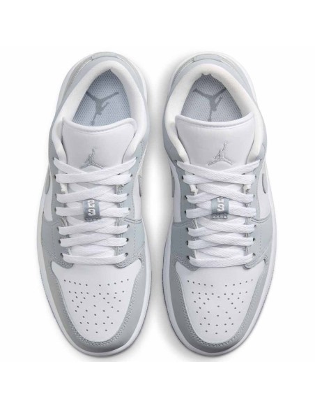 Comprar Zapatillas Mujer Air Jordan 1 Low Wolf Grey  | 24Segons