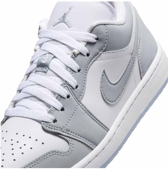 Buy Air Jordan 1 Low Wolf Grey Sneakers | 24Segons