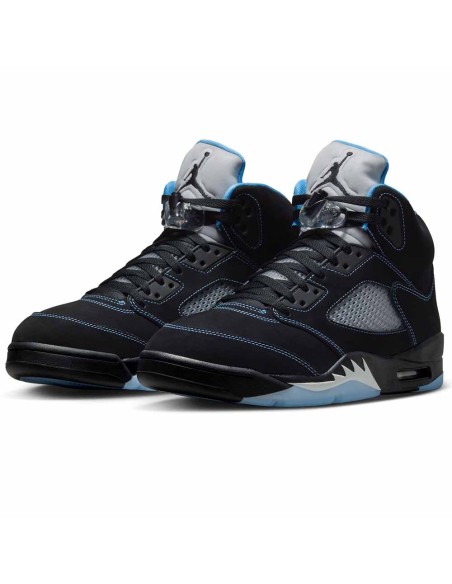 Buy Air Jordan 5 Black Carolina Sneakers | 24Segons