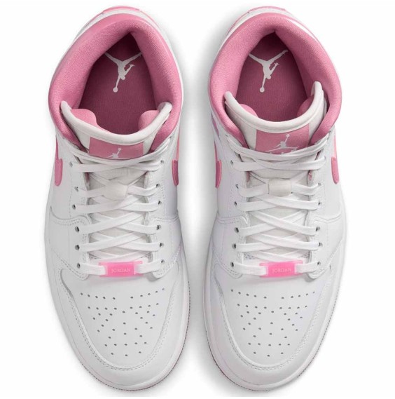 Buy Shoes Air Jordan 1 Mid SE Women White/Pink | 24Segons
