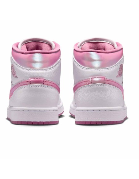 Compra Sabatilles Air Jordan 1 Mid SE Women White/Pink | 24Segons