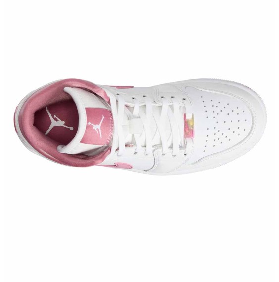 Buy Shoes Air Jordan 1 Mid SE Women White/Pink | 24Segons