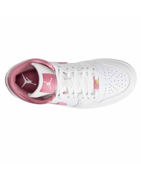 Buy Shoes Air Jordan 1 Mid SE Women White/Pink | 24Segons