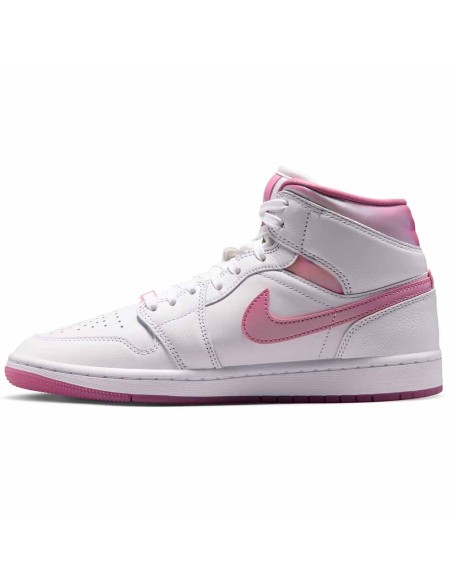 Buy Shoes Air Jordan 1 Mid SE Women White/Pink | 24Segons