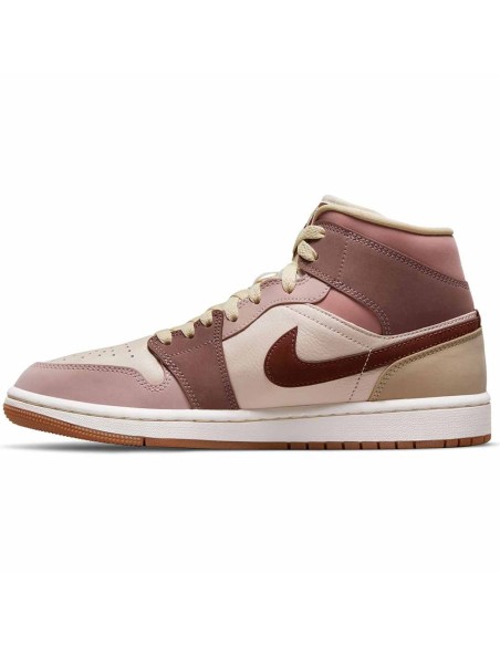 Comprar Zapatillas Mujer Air Jordan 1 Mid SE Dark Pony Smoky Mauve  | 24Segons