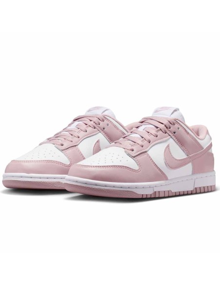 Achetez les baskets Nike Dunk Low White Particle Rose pour femme | 24Segons