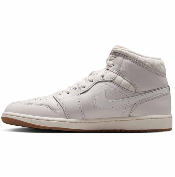 Acquista le sneakers Air Jordan 1 Mid SE Phantom Sail-Gum Brown | 24Segons