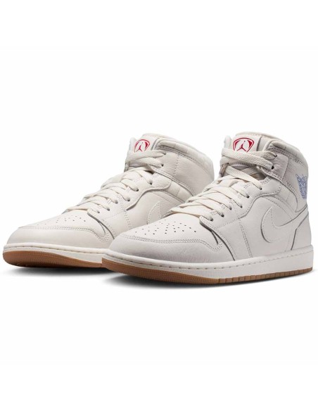 Achetez les Air Jordan 1 Mid SE Phantom Sail-Gum Brown | 24Segons