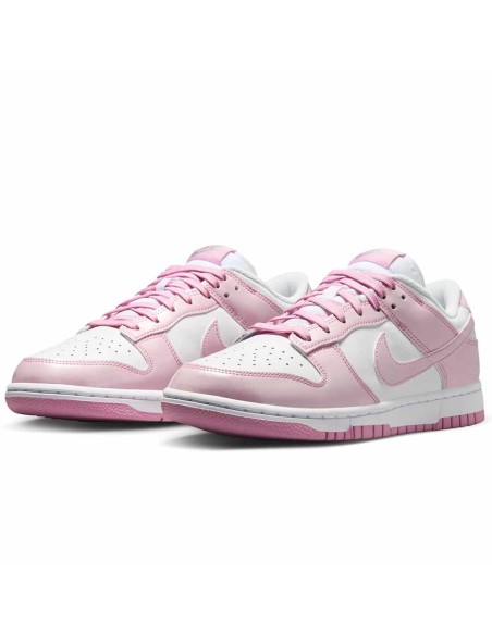 Comprar Zapatillas Mujer Nike Dunk Low SE White Pink Rise  | 24Segons