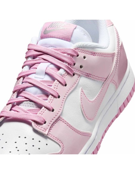 Acquista le sneakers Nike Dunk Low SE White Pink Rise da donna | 24Segons