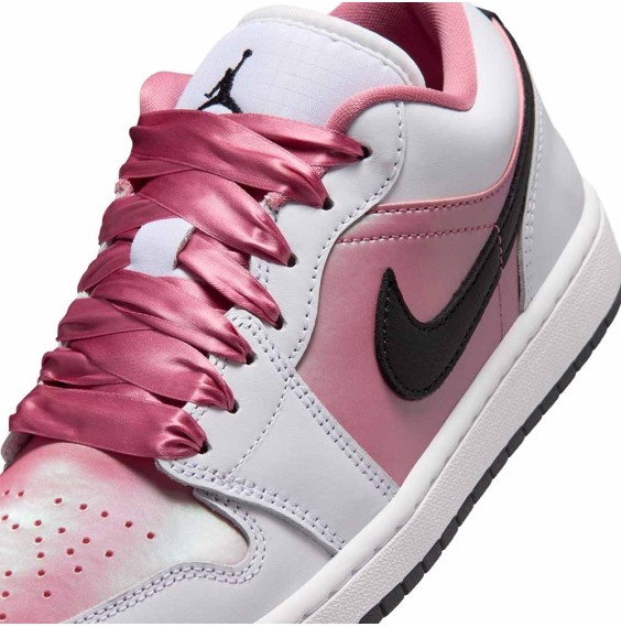 Buy Air Jordan 1 Low SE White Desert Berry Black Sneakers | 24Segons
