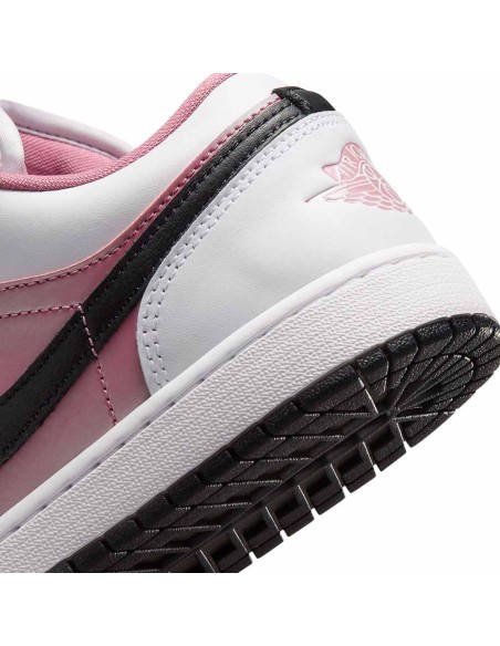 Buy Air Jordan 1 Low SE White Desert Berry Black Sneakers | 24Segons