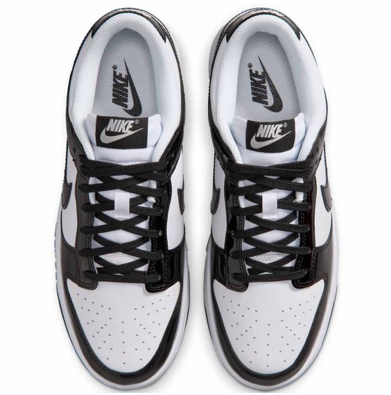 Achetez les baskets Nike Dunk Low SE blanches et noires pour femme | 24Segons