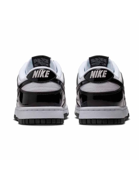 Achetez les baskets Nike Dunk Low SE blanches et noires pour femme | 24Segons