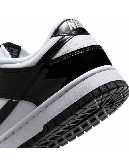Achetez les baskets Nike Dunk Low SE blanches et noires pour femme | 24Segons
