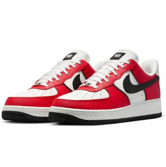 Acquista le sneakers Nike Air Force 1 Low '07 LV8 University Red Sail Black | 24Segons