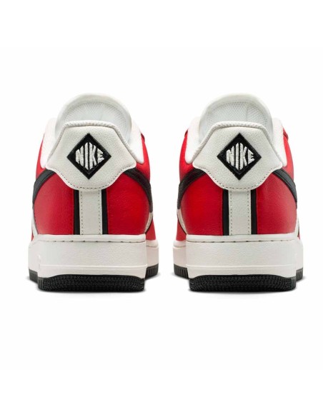 Achetez les baskets Nike Air Force 1 Low '07 LV8 University Red Sail Black | 24Segons
