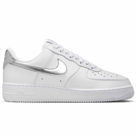 Comprar Sabatilles Dona Nike Air Force 1'07 SE White Metallic Silver | 24Segons