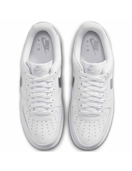 Comprar Zapatillas Mujer Nike Air Force 1 '07 SE White Metallic Silver | 24Segons
