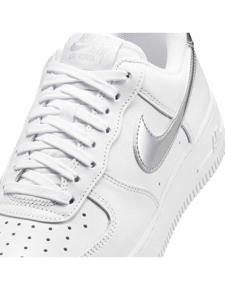 Achetez les baskets Nike Air Force 1 '07 SE White Silver | 24Segons