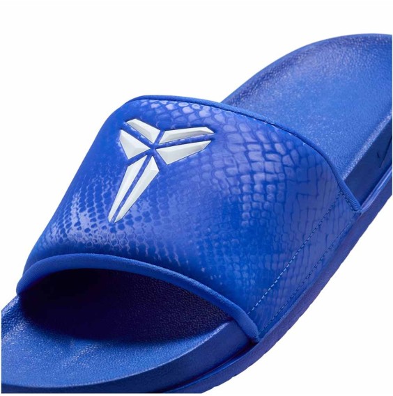 Achetez les tongs Nike Kobe Offcourt Slide Hyper Royal White | 24Segons