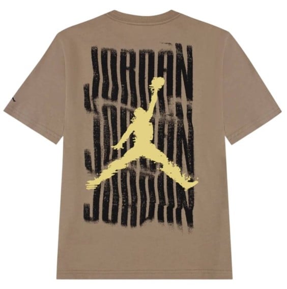 Comprar Samarreta Junior JORDAN DISTRESSED TEE Khaki | 24Segons