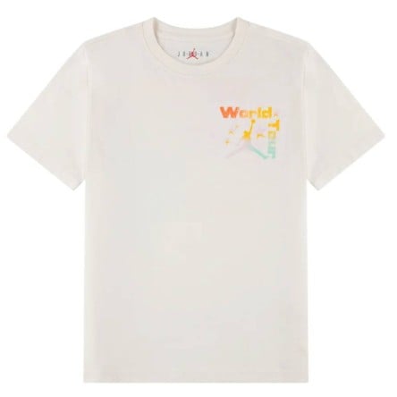 Compra Samarreta Junior Jordan World Tour Tee Beige | 24Segons