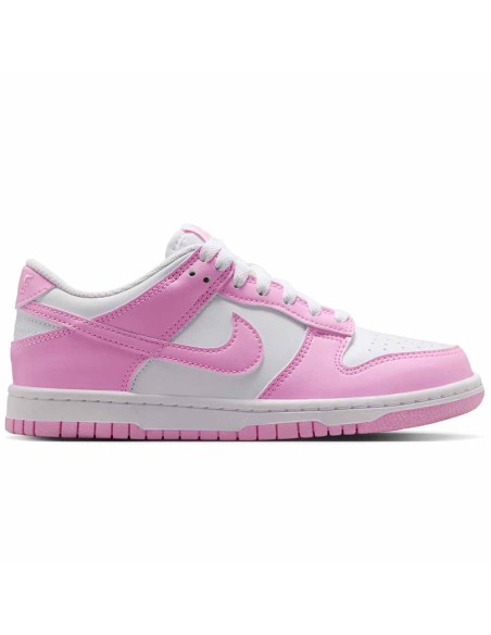 Comprar Sabatilles Junior Nike Dunk Low Junior White Pink | 24Segons