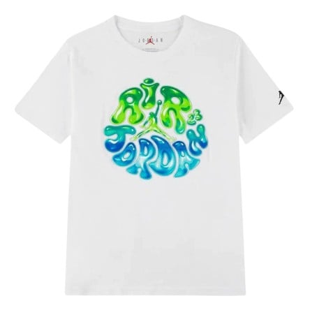 Buy T-shirt Junior Jordan Bubble SS White | 24Segons