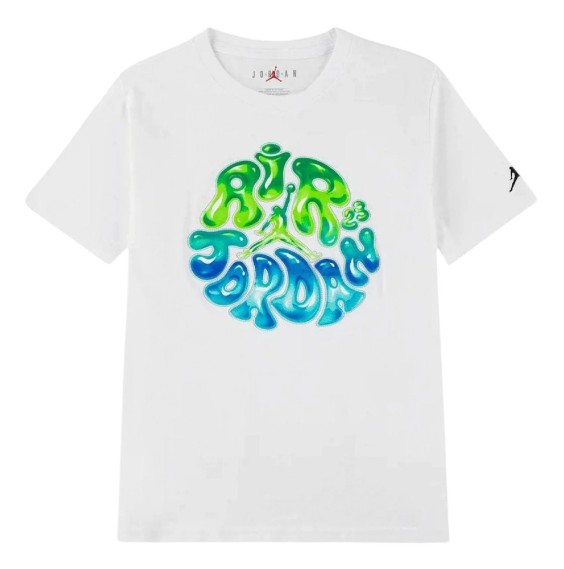 Acquista T-shirt Junior Jordan Bubble SS White | 24Segons