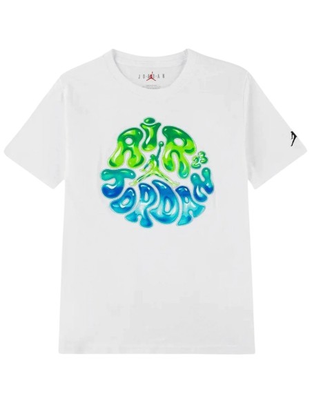 Comprar Camiseta Junior Jordan Bubble SS White | 24Segons