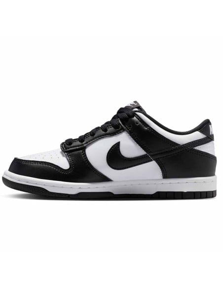 Buy Nike Dunk Low White/Black Junior Sneakers | 24Segons