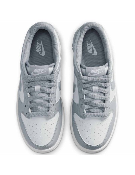 Acquista le sneakers Nike Dunk Low White Smoke Grey Junior | 24Segons