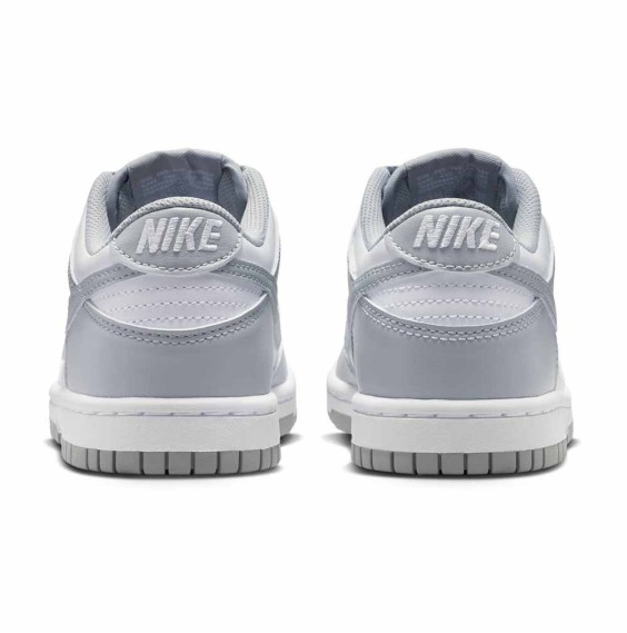 Comprar Sabatilles Junior Nike Dunk Low White Smoke Grey | 24Segons