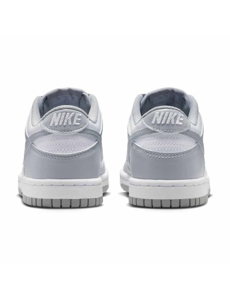 Acquista le sneakers Nike Dunk Low White Smoke Grey Junior | 24Segons