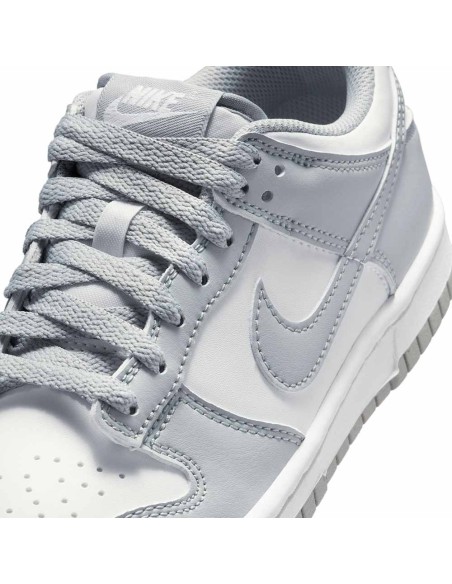 Acquista le sneakers Nike Dunk Low White Smoke Grey Junior | 24Segons