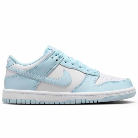 Comprar Zapatillas Junior Nike Dunk Low White Glacier Blue | 24Segons