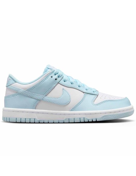 Comprar Sabatilles Junior Nike Dunk Low White Glacier Blue | 24Segons