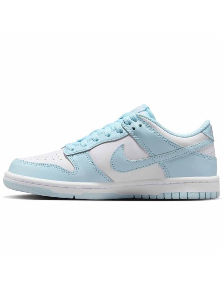 Comprar Sabatilles Junior Nike Dunk Low White Glacier Blue | 24Segons