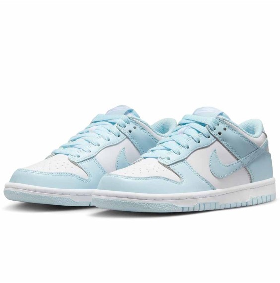 Comprar Sabatilles Junior Nike Dunk Low White Glacier Blue | 24Segons