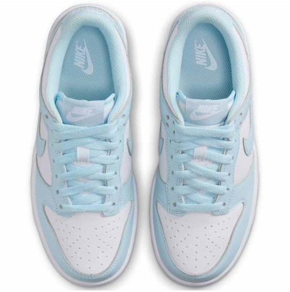 Comprar Zapatillas Junior Nike Dunk Low White Glacier Blue | 24Segons