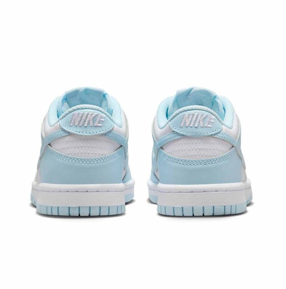 Acquista le scarpe da basket Nike Dunk Low White Glacier Blue per ragazzi | 24Segons