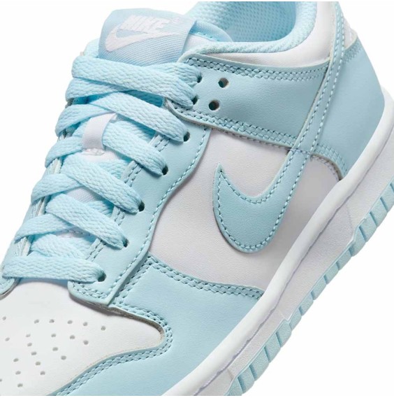 Comprar Zapatillas Junior Nike Dunk Low White Glacier Blue | 24Segons