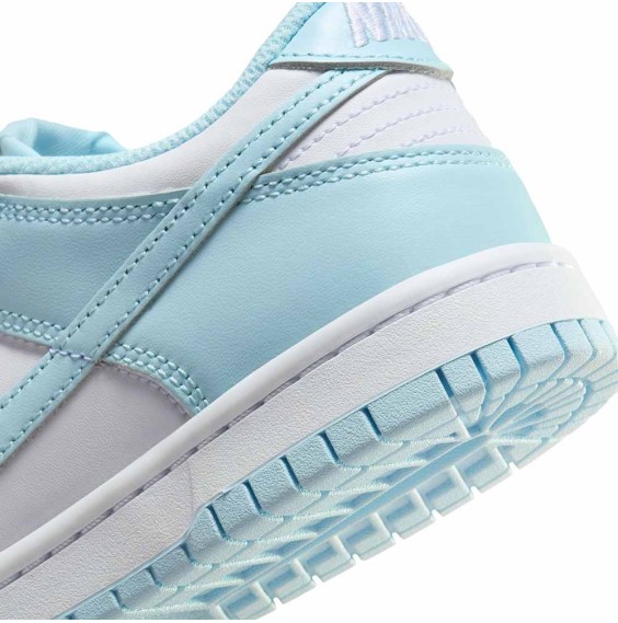 Acquista le scarpe da basket Nike Dunk Low White Glacier Blue per ragazzi | 24Segons