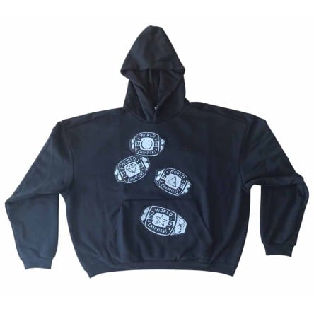 Buy Hoodie Kobe Nike Standard Issue Black Rings | 24Segons