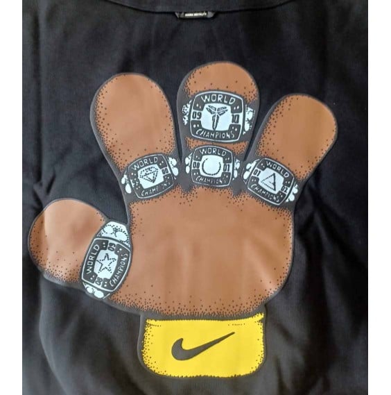 Buy Hoodie Kobe Nike Standard Issue Black Rings | 24Segons